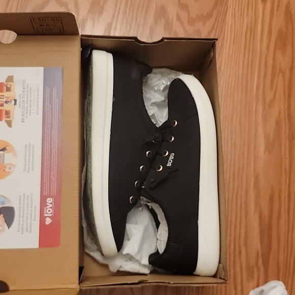 EUC Skechers Women's BOBS D Vine Black Shoes Size 8 - Picture 13 of 13